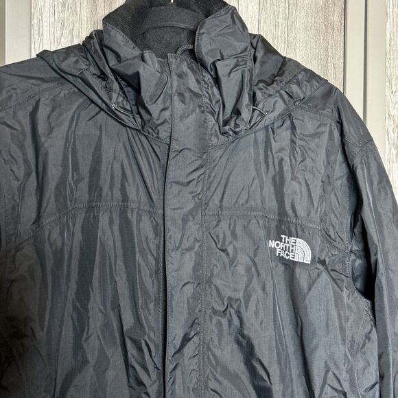 The North Face Soft Shell Jacket Hooded Black Color - Picture 2 of 7